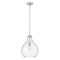 Z-Lite Bon Air Pendant, 1-Light, 13 In.W x 17.5 In.H, Brushed Nickel/Clear 496P13-BN - alternate 1